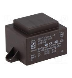 230V/2x9V 2x3VA BV EI 422 1223