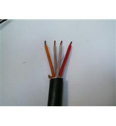 TCEKY 2P 1D ovládací kabel PVC plášť, CU tvrdé jádro