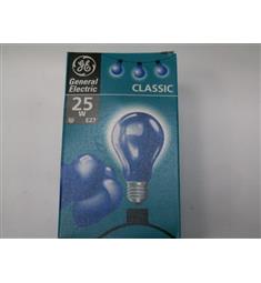 25W E27 žárovka- modrá