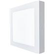 LED stropní svítidlo 18W - hranaté, bílé 225x225x35mm