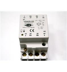 VS425-22 stykač 3x25A cívka 230V AC-DC ELKO 2xspínací 2x rozpínací