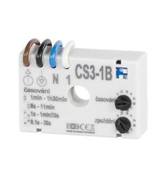 Časový spínač CS3-1B pro spínání ventilátorů s možností nastavení zpoždění