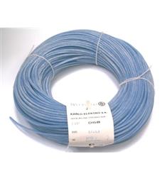 silik.buž. 2x0,3mm modrá  Typ068 /cena za m/ Kablo Vrchlabí