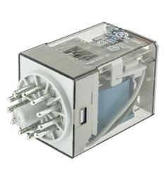 Relé 3P cívka 12V DC/10A 250V typ 60.13.9.012.0040 Finder