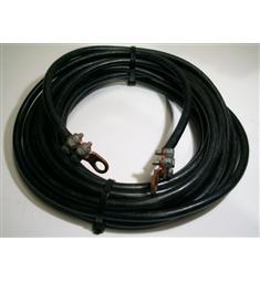 Měděný svářecí kabel průřez 25mm2 s gumovým pláštěm. /CGZ-měděný/ v cenové akci., cena za balení 8,5m vč.svorek