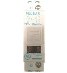 pulzní relé - cívka 24V DC kontakty 230V  16A 2P, pulsní relé, PULSAR GE Power