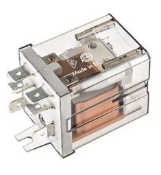.1P relé přep  cívka 230V AC/20A 250V FINDER typ - 65.31 vývody faston 6,3mm