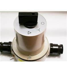 .vačkový přepínač hvězda-trojúh 400V S25VP  V krabici IP54 z izol.hmoty