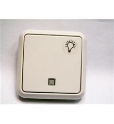 ..vyp č.6 s doutnavkou a symbolem světlo, výrobce GE kvalitní povrch  ko) možno použít i jako vyp 1